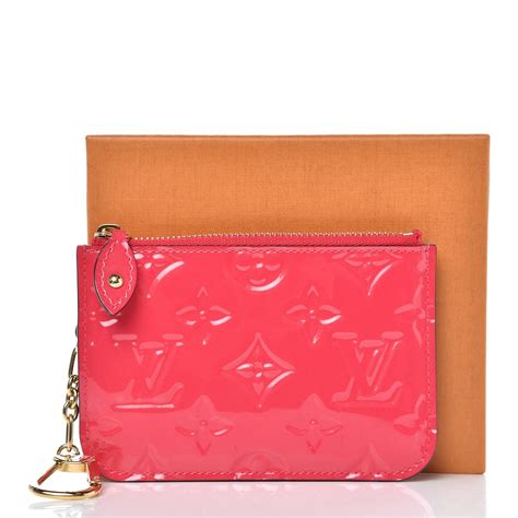 louis vuitton key pouch pink.